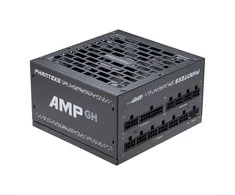 PHANTEKS AMP GH 1200W 80 PLUS Platinum PSU, PCIe 5.1, ATX 3.1 – 1.200 Watt, juodos spalvos