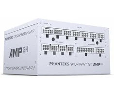 „Phanteks AMP GH 1000W 80 PLUS Platinum“ maitinimo šaltinis, PCIe 5.1, ATX 3.1 - 1000 vatų, baltos spalvos