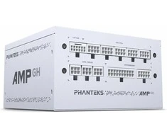 Phanteks AMP GH 750W 80 PLUS Gold Power Supply, PCIe 5.1, ATX 3.1 – 750 Watt, baltas
