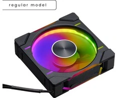 PHANTEKS D30 PWM reguliarus oro srautas D-RGB - 120mm, juoda