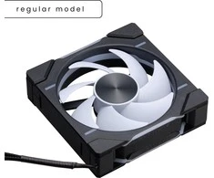 PHANTEKS D30 PWM reguliarus oro srautas D-RGB, 3 pak. - 120 mm, juoda