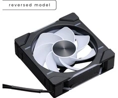 PHANTEKS D30 PWM Reverse Airflow D-RGB - 120mm, juoda
