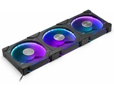 Phanteks D30 PWM Reverse Airflow, D-RGB korpuso ventiliatorius, 3-pack – 140mm, juodos spalvos
