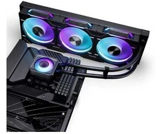 PHANTEKS Glacier One 360D30 X2 DRGB All-in-One Liquid Cooler – 360mm, juodos spalvos
