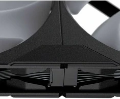 PHANTEKS M25 Gen2 PWM D-RGB korpuso ventiliatorius – 120mm, juodos spalvos