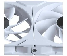 PHANTEKS M25 Gen2 PWM D-RGB korpuso ventiliatorius 3er-Pack – Reverse Blade, 140mm, baltos spalvos