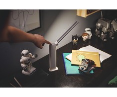 Philips Amber DSK202 -työpöytävalaisin, USB-ladattava, valkoinen