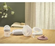 Philips Avent SCF543/11 Hands-free breast pump with one collection cup + baby bottle 125ml + 25 breast milk bags