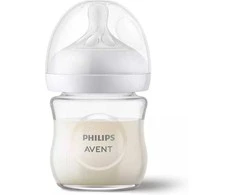 Philips AVENT Natural Response SCY930/01 Stiklinis kūdikio buteliukas, kuris veikia kaip krūtis, permatomas