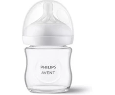 Philips AVENT Natural Response SCY930/01 Stiklinis kūdikio buteliukas, kuris veikia kaip krūtis, permatomas