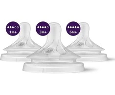 Philips Avent SCY960/03 Natural Response pullotuttilajitelma, virtausnopeudet 3 (1 kk+), 4 (3kk+), 5 (6kk+)