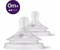 Philips Avent SCY962/02 Natural Response -pullotutti, flow 2, 0 kk+, 2 kpl pakkauksessa