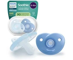 Philips Avent Soothie rauhoittava tutti, 0–6 kk, sininen, 2 kpl