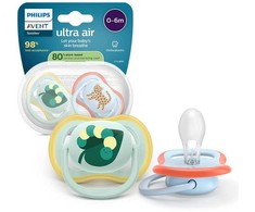 Philips Avent - Ultra air soother, 0-6m, Light žalias/light mėlynas