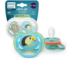 „Philips Avent“ čiulptukas „Ultra Air“, 6–18 mėn., Mėlyna/turkio spalvos