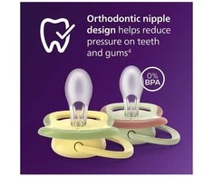Philips Avent Ultra Air tutti, 6–18 kk, 4 kpl, sininen/turkoosi