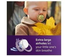 „Philips Avent“ čiulptukas „Ultra Air“, 18 mėn. ir vyresniems, šviesiai žalias / geltonas