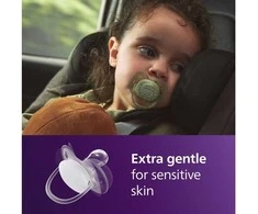 Philips Avent Ultra Soft tutti, yli 18 kk, 4 kpl, vihreä/oranssi