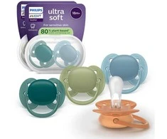 Philips Avent Ultra Soft tutti, yli 18 kk, 4 kpl, monivärinen