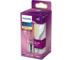 LED lemputė PHILIPS, A60, E27, 7 W, 806 lm, 2700 K