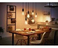 Philips Hue W 7.2W Filament ST64 E27 | E27 | 7 W | Minkštas baltas 2100K | Bluetooth ir Zigbee
