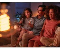 Philips Hue W 7.2W Filament ST64 E27 | E27 | 7 W | Minkštas baltas 2100K | Bluetooth ir Zigbee
