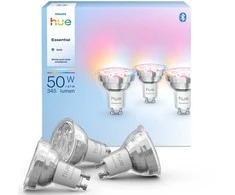 „Philips Hue Essential“ GU10 išmanusis prožektorius 4,7 W - 3 vnt.