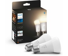 „Philips Hue“ išmaniųjų lempų sudėtinė pakuotė, balta, E27, 1100 lm, 2 PACK