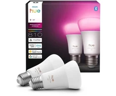 Philips Hue Baltas and color ambiance Inteligentna żarówka A60 E27 - 810 | 2 vnt.