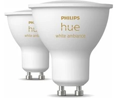 Philips Hue Smart Spotlight, 2 vnt pakuotės | GU10 | 4,2 W | Šiltas iki šaltas baltas lengvas