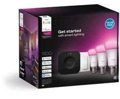 „Philips Hue Bridge Pro“ + 3 x E27 + šviesos reguliatorius