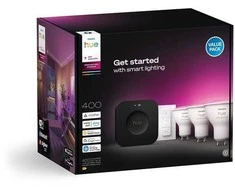„Philips Hue Bridge Pro“ + 3 x GU10 + šviesos reguliatorius