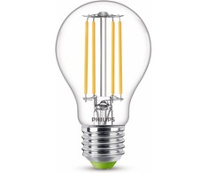 „Philips“ itin efektyvi LED lemputė, E27, 3000 K, 485 lm, skaidrus paviršius