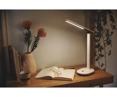 Pakraunamas darbastalio LED šviestuvas PHILIPS IVORY, 5 W, 3000/4000/5000 K, 130 lm, dimer., h34 cm