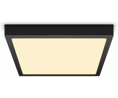 Lubinis šviestuvas Paviršinė LED panelė PHILIPS MAGNEOS, 20W, 2700K, 1900lm, juodos sp., 28,5 x 28,5 x h2,8cm