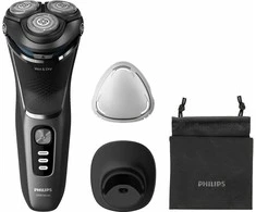 Philips Shaver 3000 Series Drėgnojo ir sausojo skutimo elektrinė barzdaskutė S3343/13
