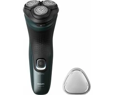 Barzdaskutė Rotacinis Skustuvas - Philips X3052/00 PowerCut System Juodas, Žalias