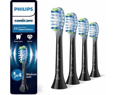 4 dalių šepetėlių galvučių pakuotė Philips Sonicare Premium Plaque Defence HX9044/88