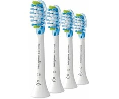 4 dalių šepetėlių galvučių pakuotė Philips Sonicare Premium Plaque Defence, HX9044/87