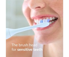 4 dalių šepetėlių galvučių pakuotė Philips Sonicare Sensitive HX6054/87, Baltos spalvos