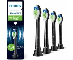 4 dalių šepetėlių galvučių pakuotė Philips Sonicare Optimal White HX6064/88