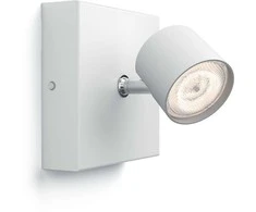 Philips Star WarmGlow LED prožektorius, 4,5 W, baltas
