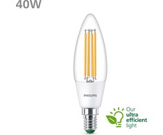Philips LEMPUTĖ LED E14 B35 2.3W 3000K 485LM FIL