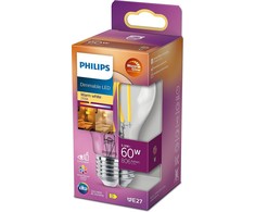 LED lemputė PHILIPS, A60, E27, 5,9 W, 806 lm, 2200–2700 K
