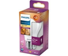 Lemputė Philips LED, A60, E27 5.9W, 2200-2700K, 806LM DIM