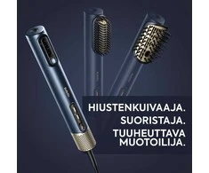 Plaukų formavimo šukos Babyliss Air Wand AS6550E, tamsiai mėlynos spalvos