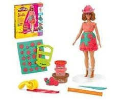 PLAY-DOH Barbie Kukat ja hapsut, muovailuvahasetti
