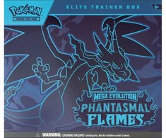 „Pokemon Pokemon TCG: Mega Evolution“ – „Phantasmal Flames“ – elito treniruočių dėžutė