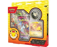 Kolekcionuojami daiktai - Pokémon Day 2026 Collection Box (Pokémon, Pikachu card, coin, 3 booster packs)