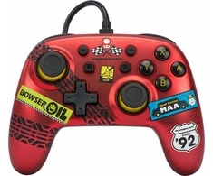 Power A PowerA Mario Kart: Racer Raudona laidinis valdiklis skirtas Nintendo Switch